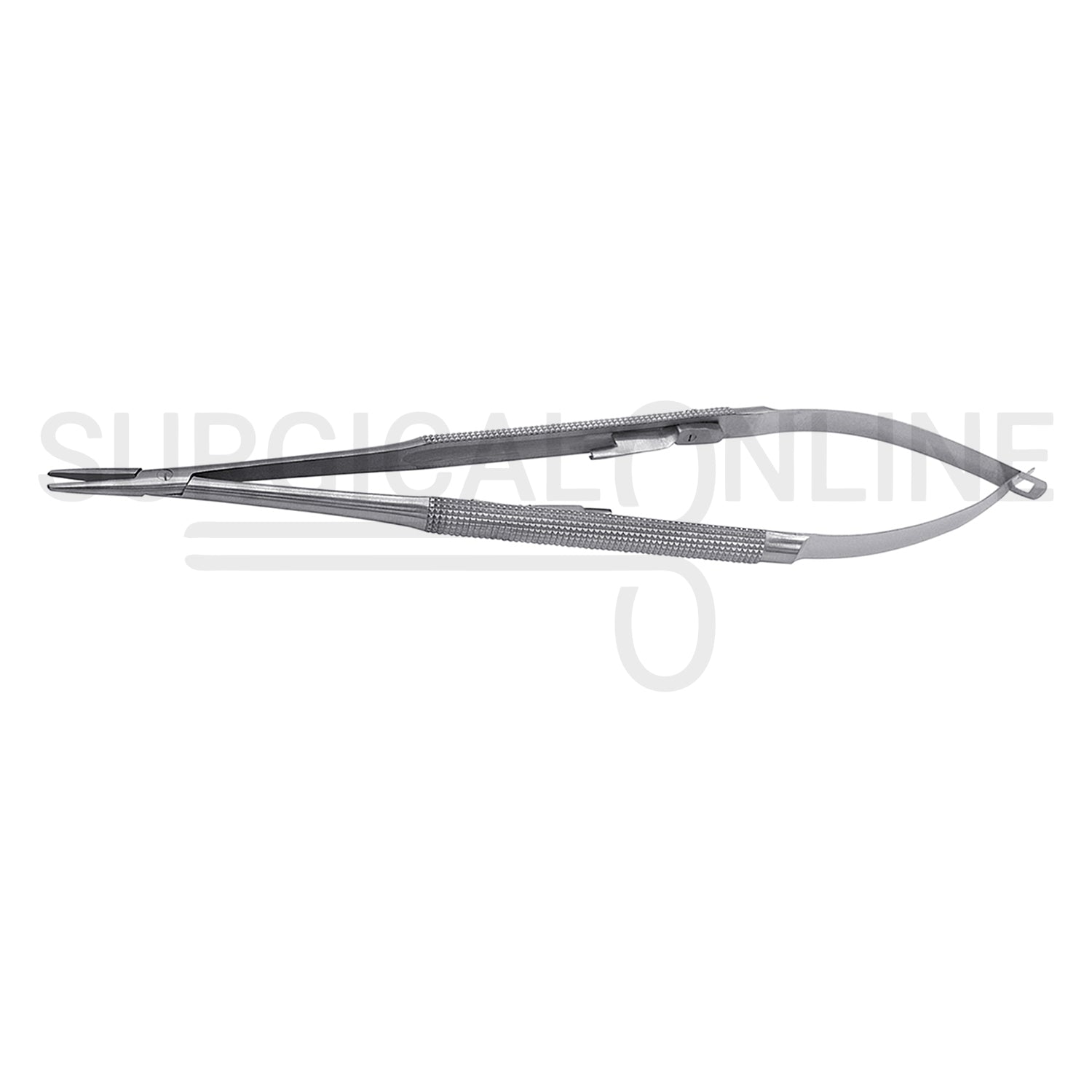 Castroviejo Needle Holder 7.00″ Straight Smooth Tip With Lock