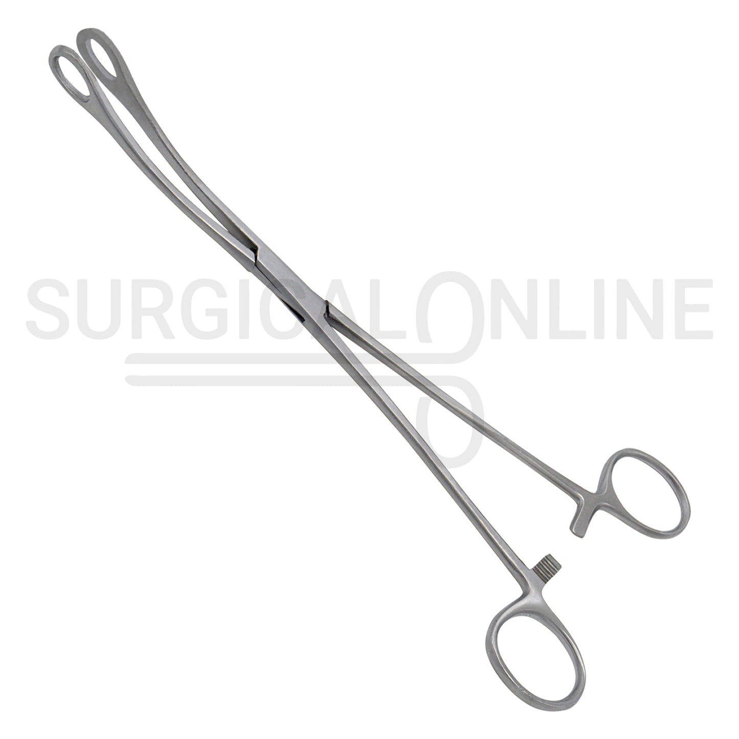 Foerster Sponge Forceps Smooth Curved 9.50"