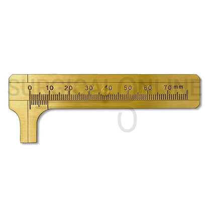 Brass Vernier Caliper Sliding Gauge 4″ 0-80mm