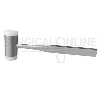 Mallet 7.5″ Sinus Lift Osteotomes Head 7.5 oz (213 Grams) With Nylon Heads