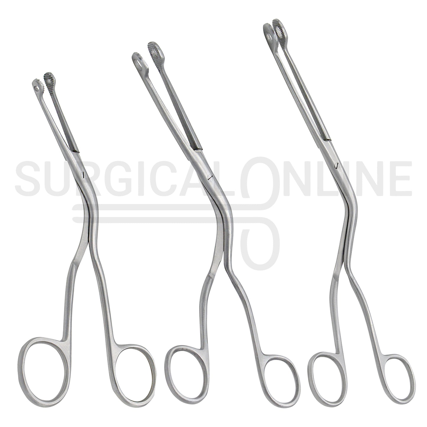 3 Pcs Magill Catheter Forceps 6", 8" & 10" Set