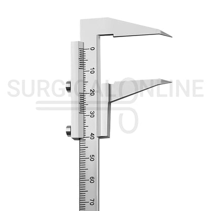 Beerendonk Caliper 0–80mm Measuring Double Sided Scale