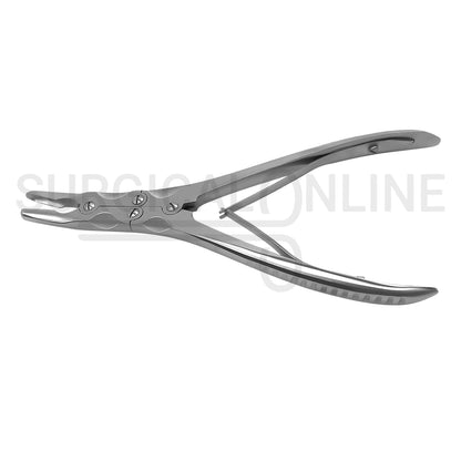 Beyer Bone Rongeur Slight Curved Jaws 3.5mm Wide 7.00″
