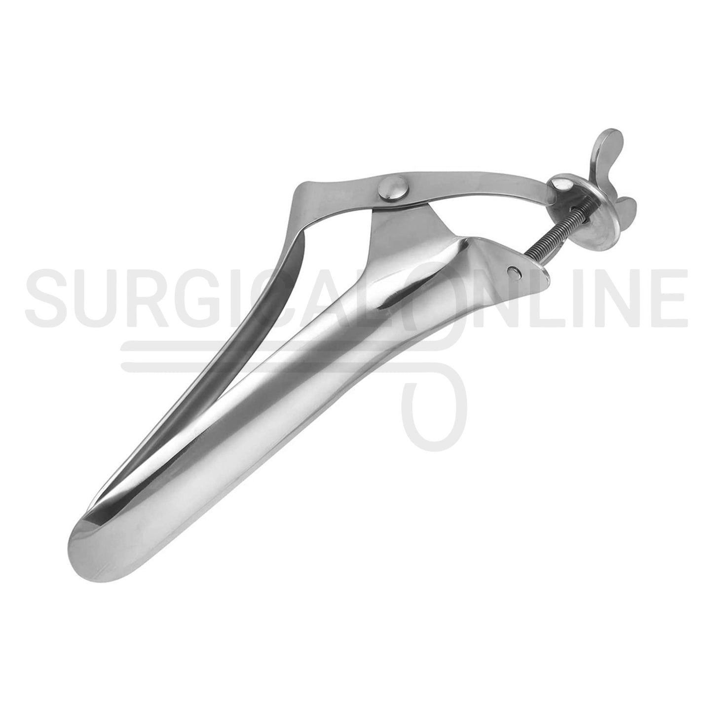 Polansky Vaginal Speculum 17″ 3-Blades With Butterfly Screw