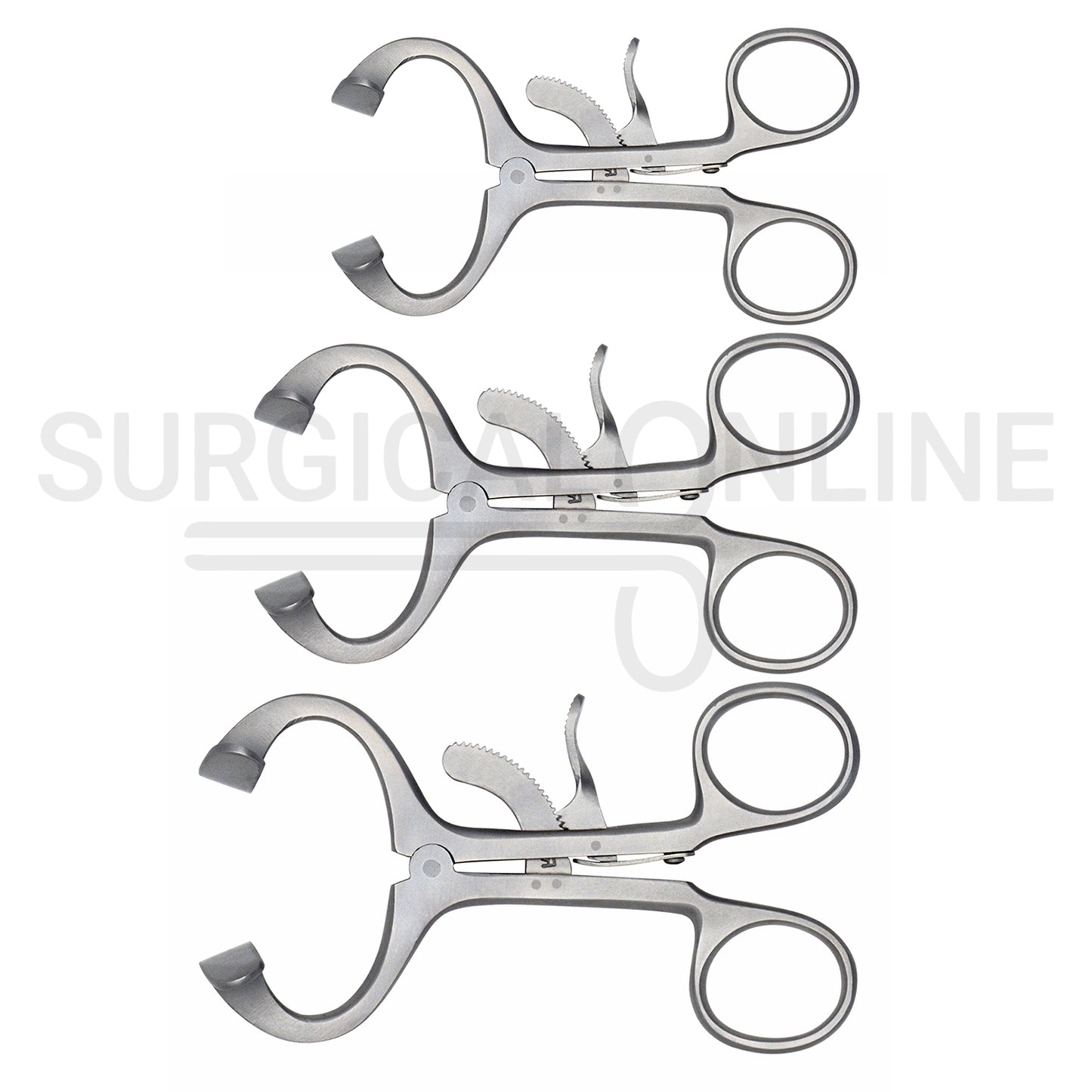 3 Pcs Molt Mouth Gag Retractor 3.5″, 4.5″ & 5.5″ Set