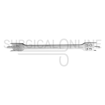 2 Pcs Bracket Positioning Star Boone & Height Gauge Wick Type Orthodontic Set
