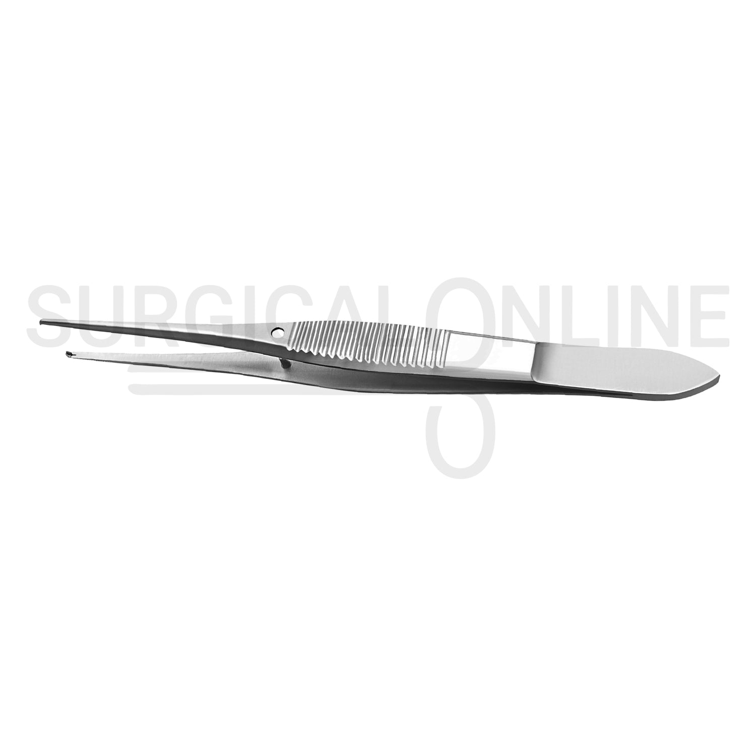 Iris Tissue Forceps 1X2 Teeth Straight 4.00"