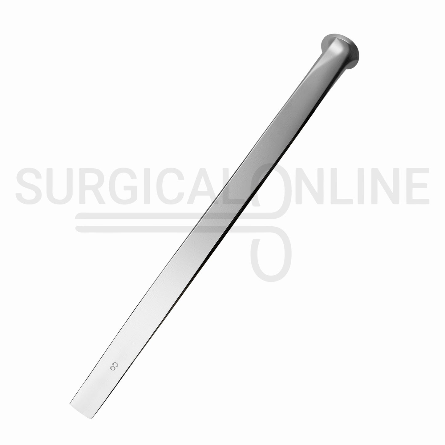 US Army Pattern Osteotome 6.25" Straight 8mm Wide