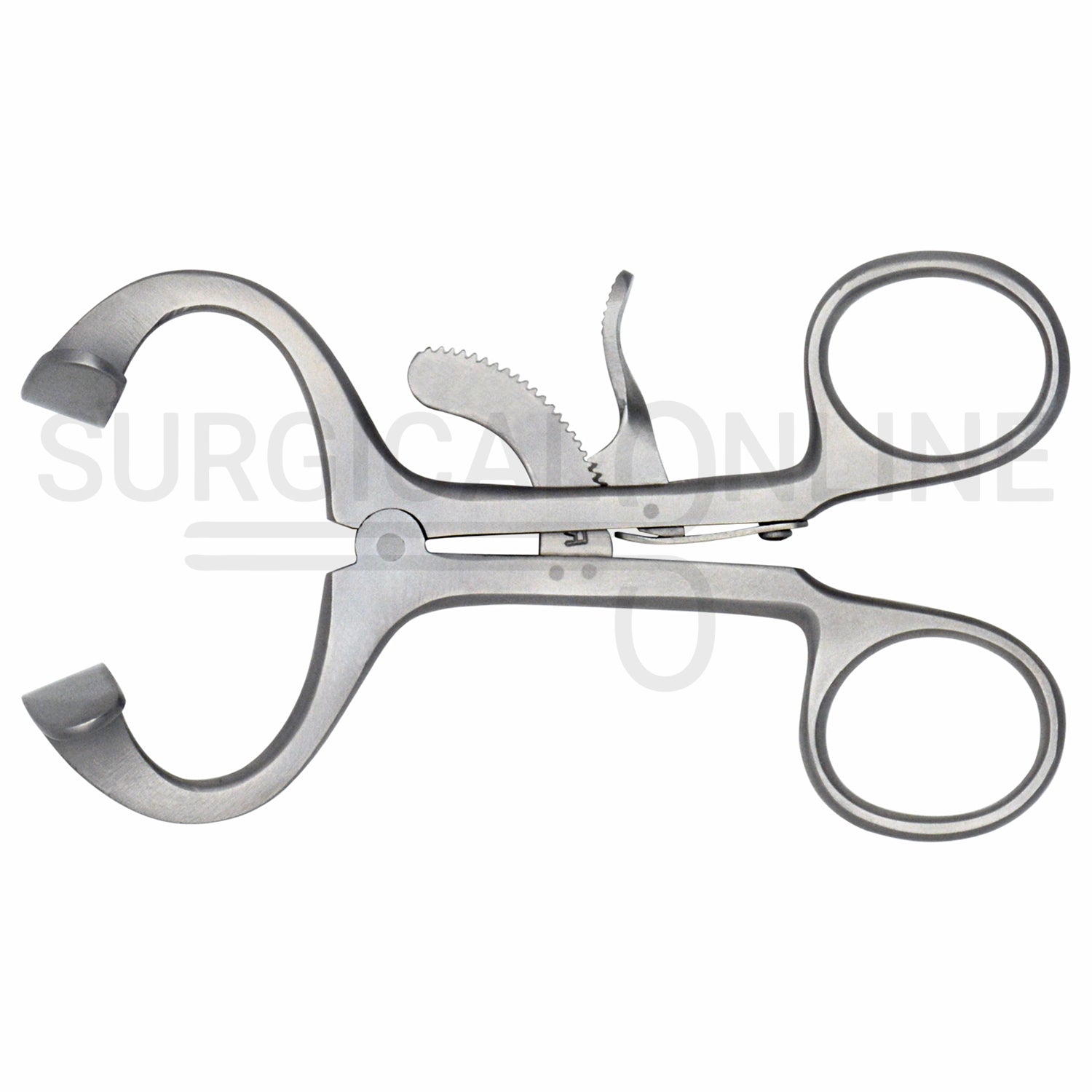 Molt Mouth Gag Retractor 5.5″ Curved Blades Adult