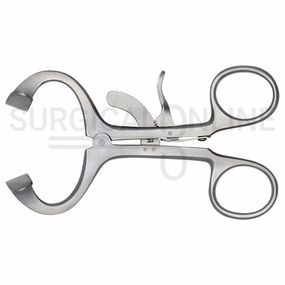 Molt Mouth Gag Retractor 5.5″ Curved Blades Adult