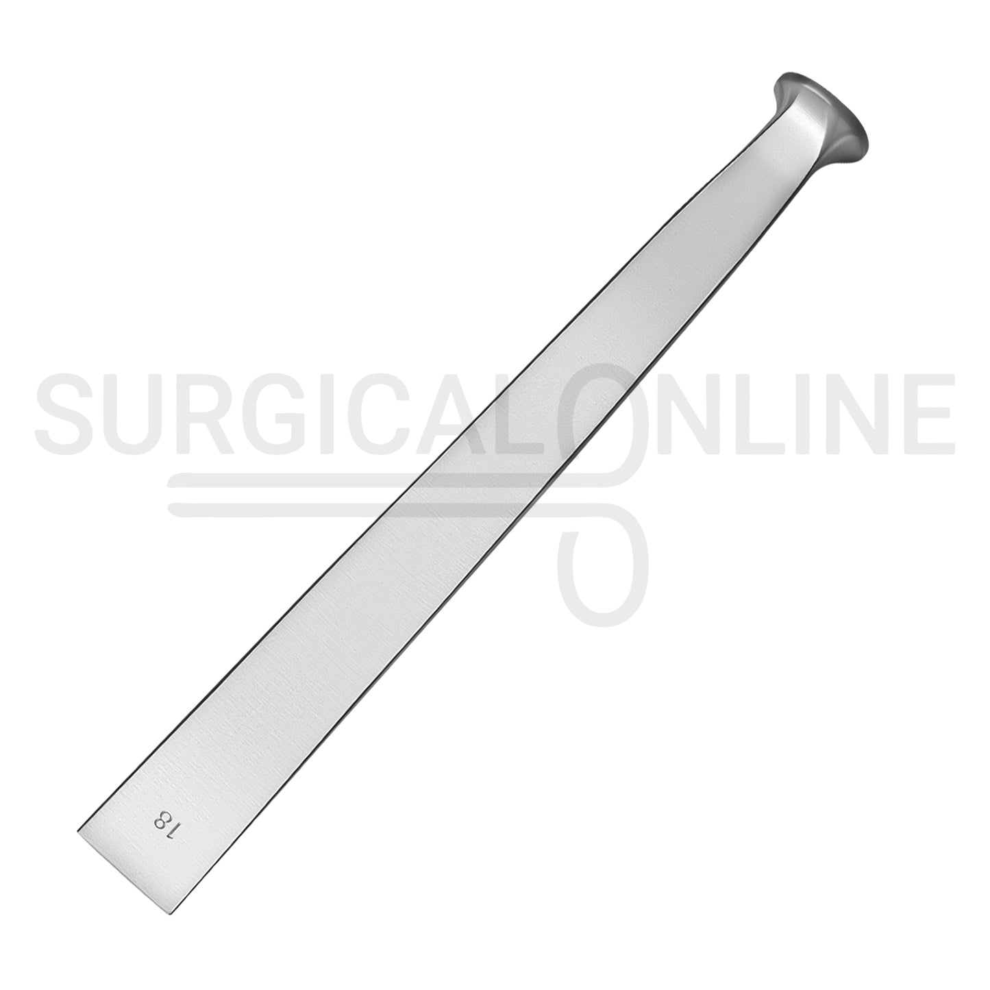 US Army Pattern Osteotome 6.25" Straight 18mm Wide
