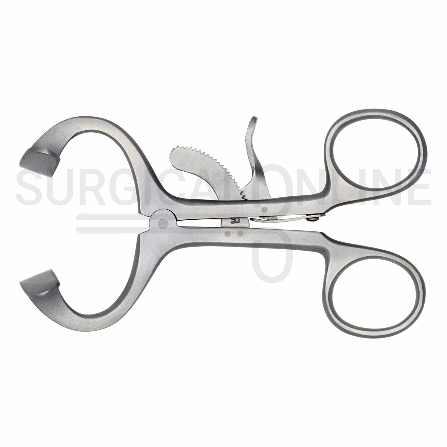 Molt Mouth Gag Retractor 4.5″ Curved Blades Child