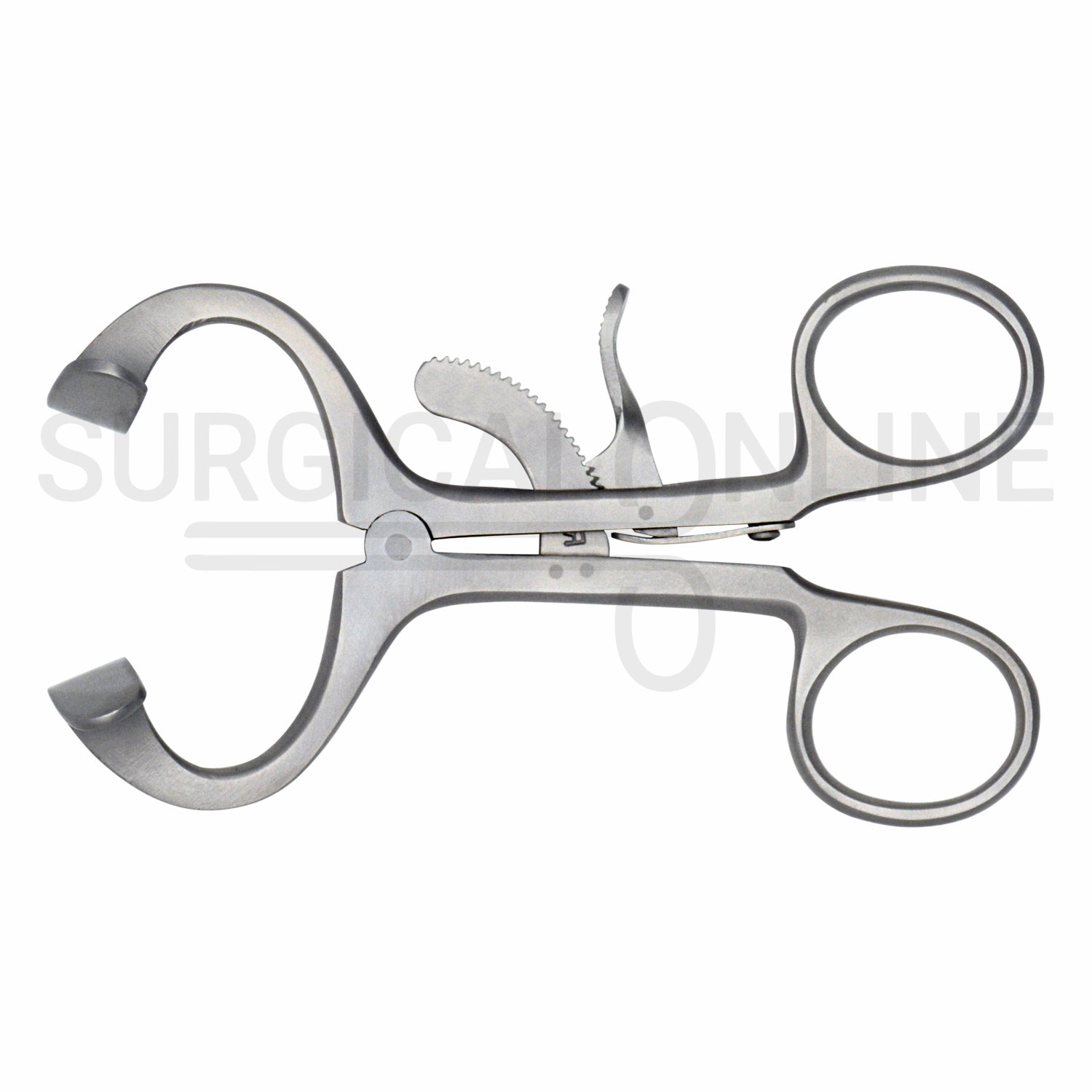 Molt Mouth Gag Retractor 4.5″ Curved Blades Child