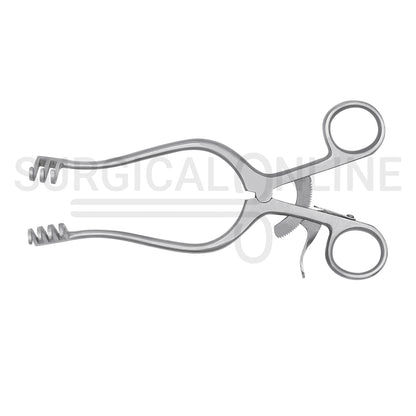 Weitlaner Self-Retaining Retractor 3X4 Prong Blunt 6.50"