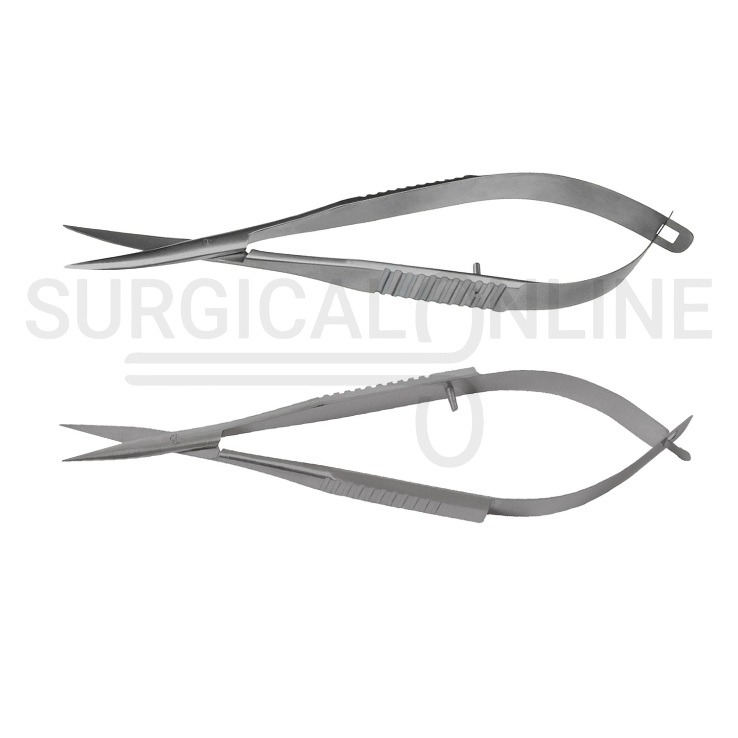 2 Pcs Westcott Tenotomy Scissors 4.5″ Straight & Curved Set