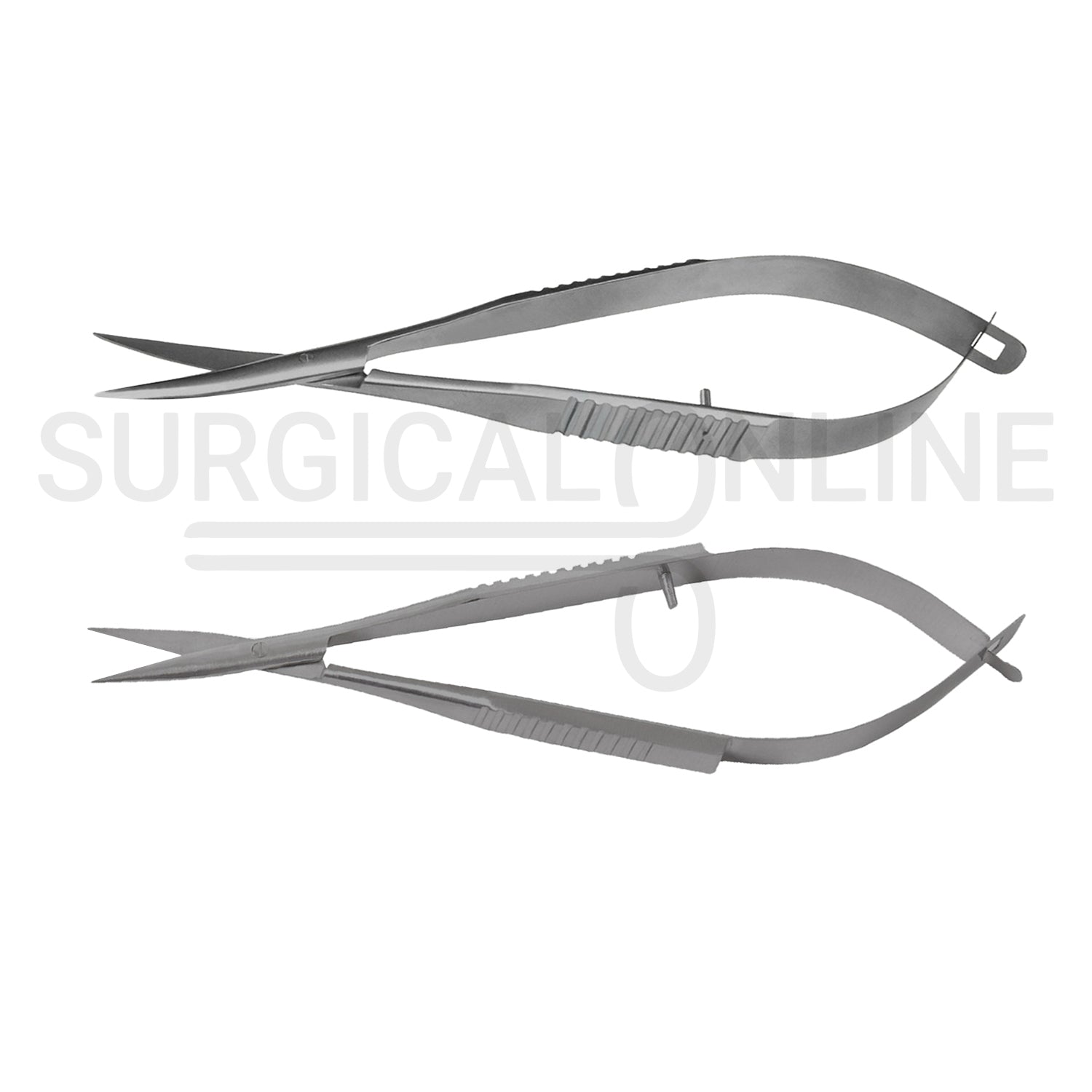 2 Pcs Westcott Tenotomy Scissors 4.5″ Straight & Curved Set