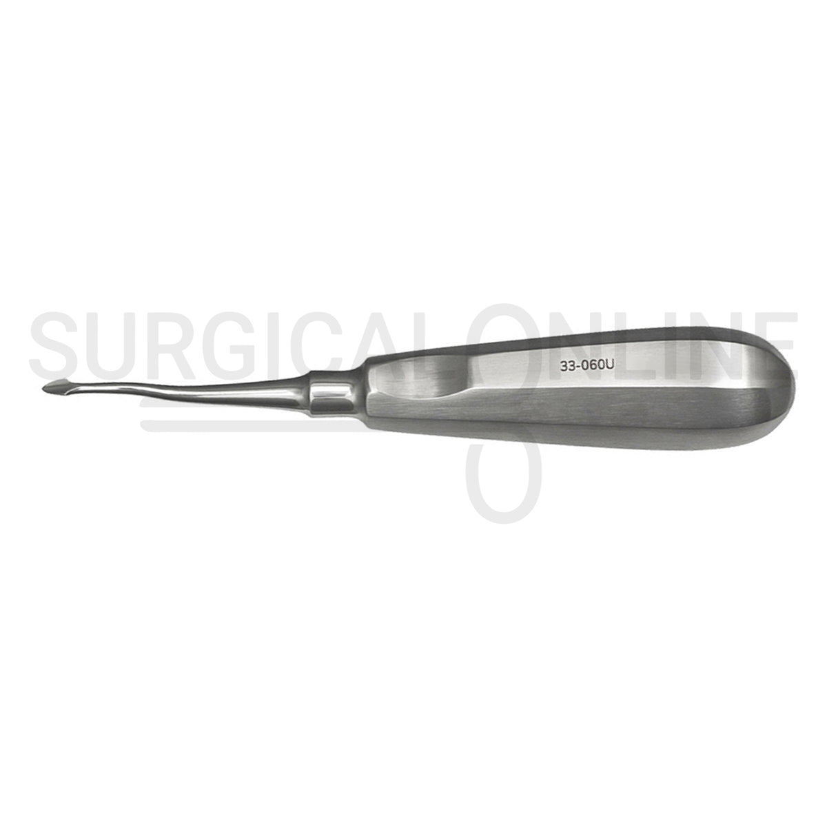 Dental Spade Concave Root Elevator #60U Straight 6″
