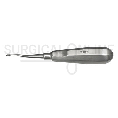 Dental Spade Concave Root Elevator #60U Straight 6″