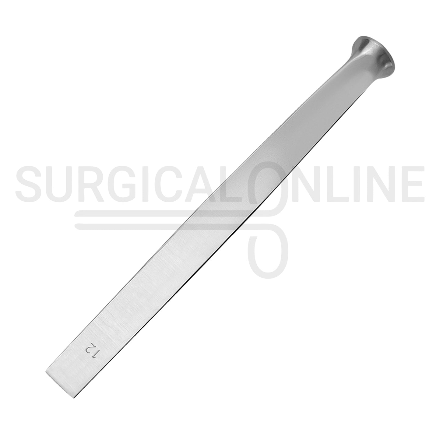 US Army Pattern Osteotome 6.25" Straight 12mm Wide