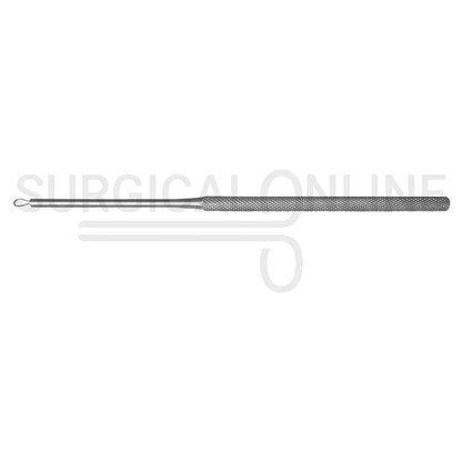 Billeau Ear Loop Curette 6.5″ Ring Blade Size #1 (Small)