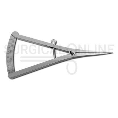 Castroviejo Caliper 3.5″ Straight Graduated 0–40mm