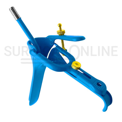 LLETZ LEEP Pederson Vaginal Speculum Blue Coated X-Large