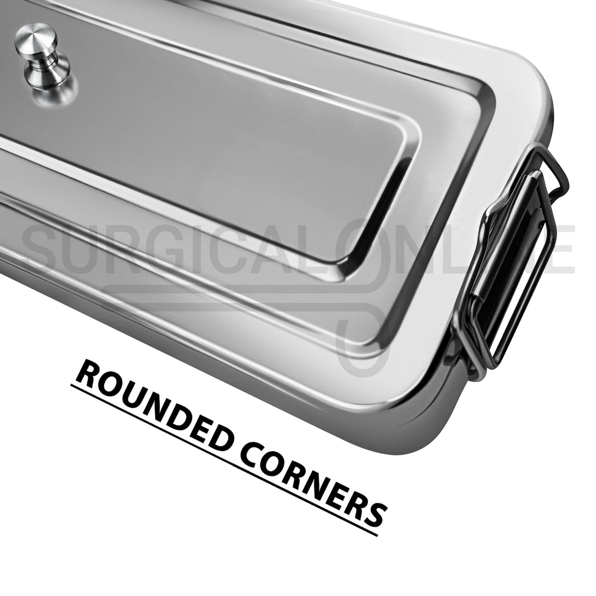 Instruments Sterilization Box 8.5″ × 20″ × 4″ With Lid