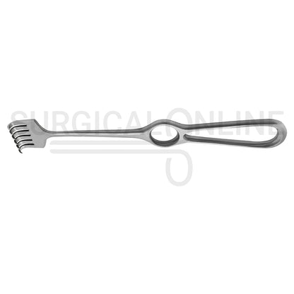Volkman Retractor 8.50" Blunt 6 Prong