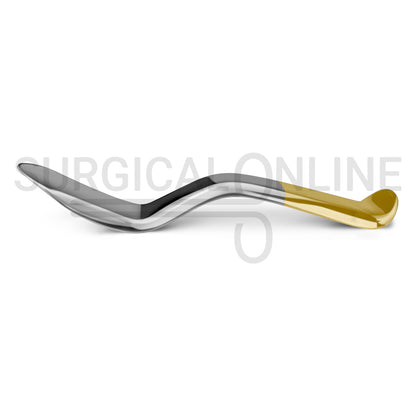 Minnesota Cheek Retractor 5.5″ Double Ended W/Half Gold Handle