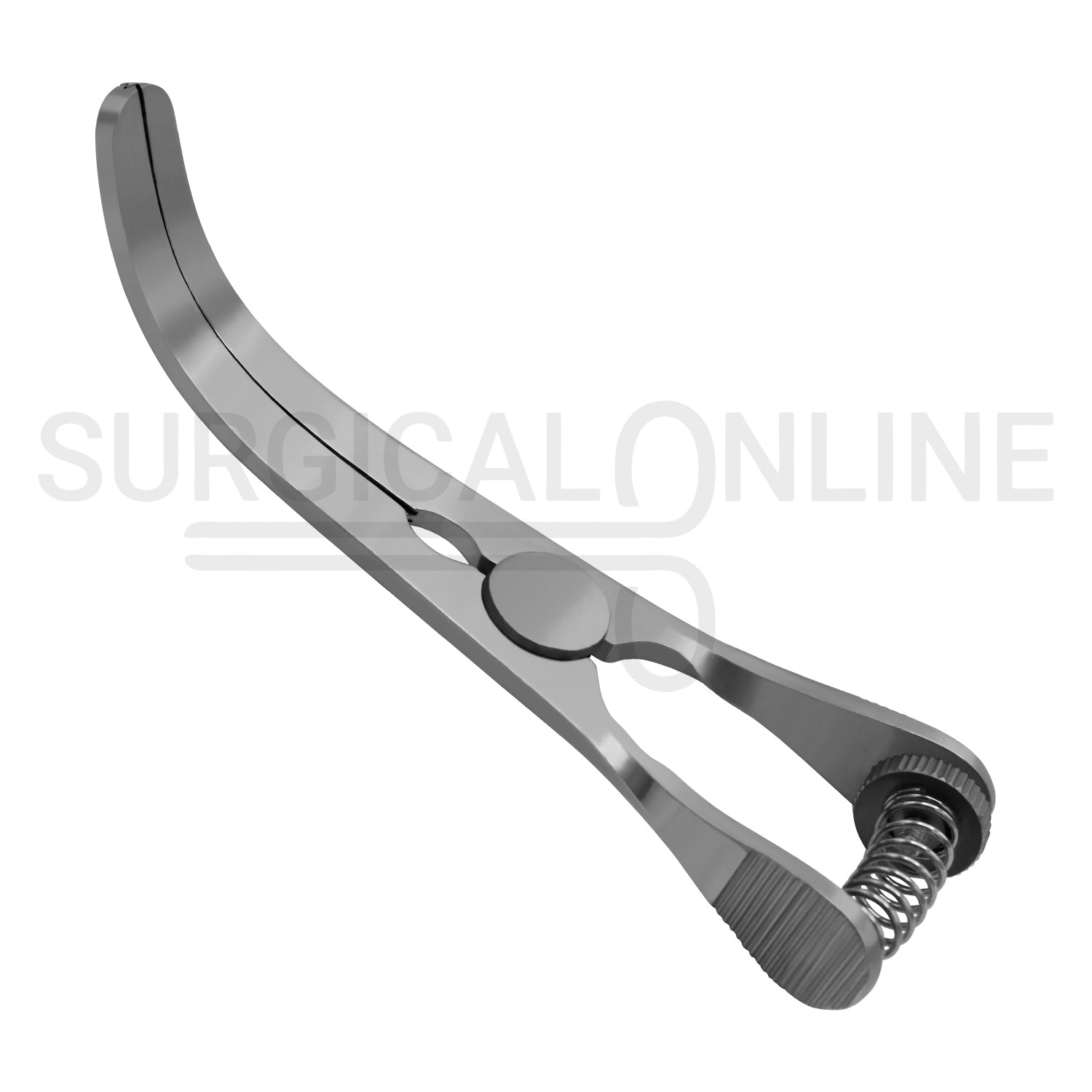 Glover Bulldog Clamp With Spring Adjusting Screw 3.5" Curved 4cm Jaws