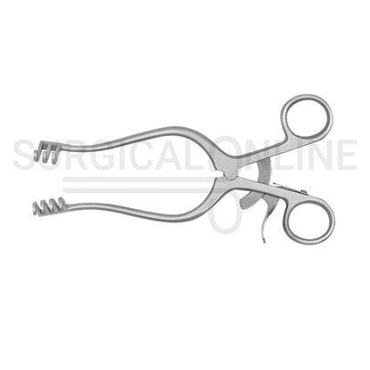 Weitlaner Self-Retaining Retractor 3X4 Prong Blunt 5.50"