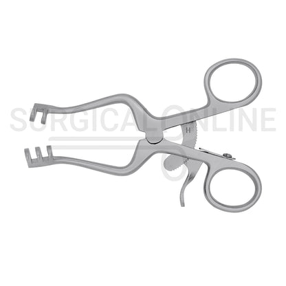 Weitlaner Self-Retaining Retractor 2X3 Prong Blunt 4.50"