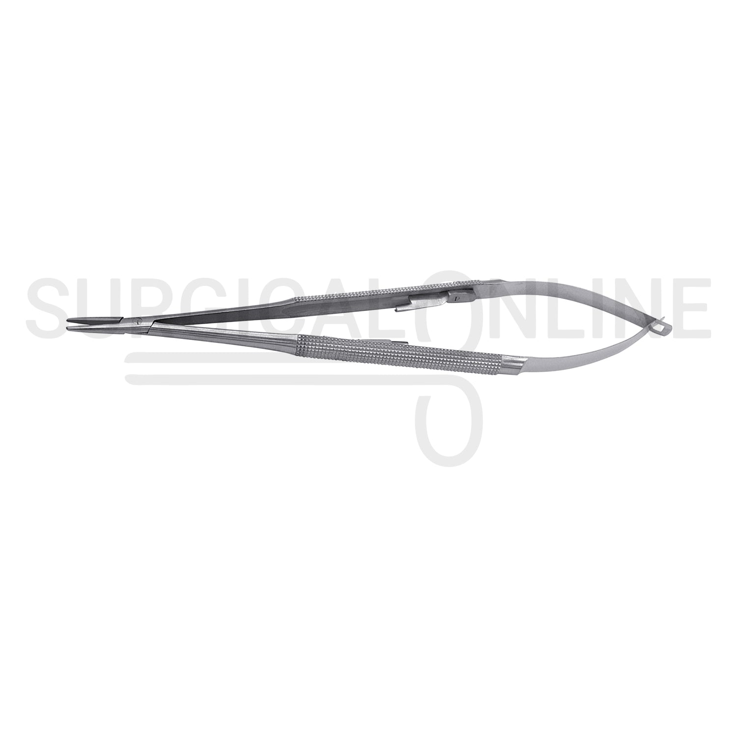 Castroviejo Micro Needle Holder 4.5″ Straight Smooth Tip With Lock
