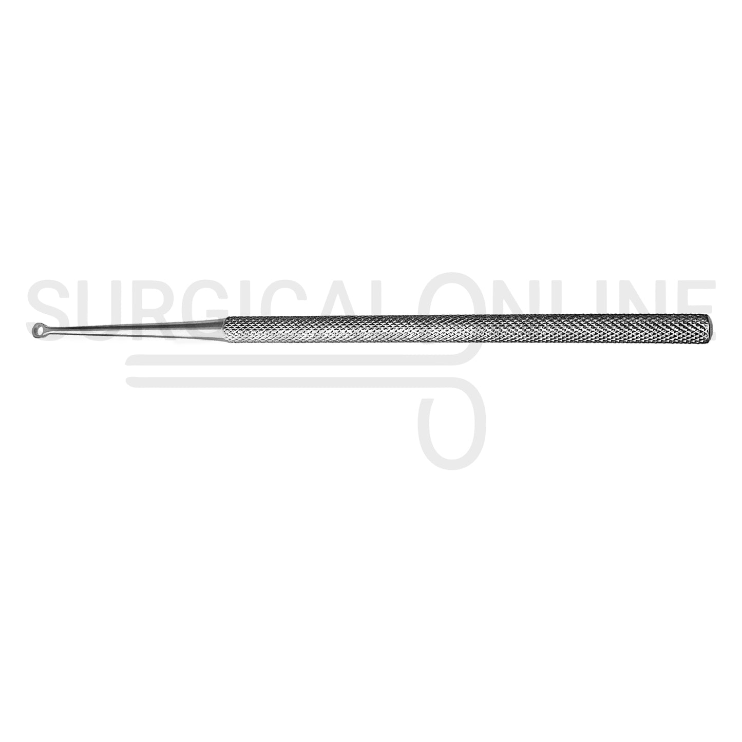 Buck Ear Curette 6.5″ Angled Sharp Blade #2