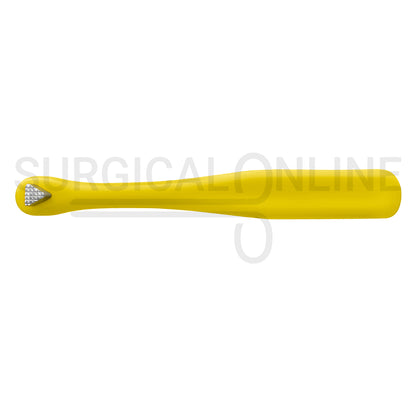 Molar Band Seater Bite Stick Yellow 5" With Serrated Tip