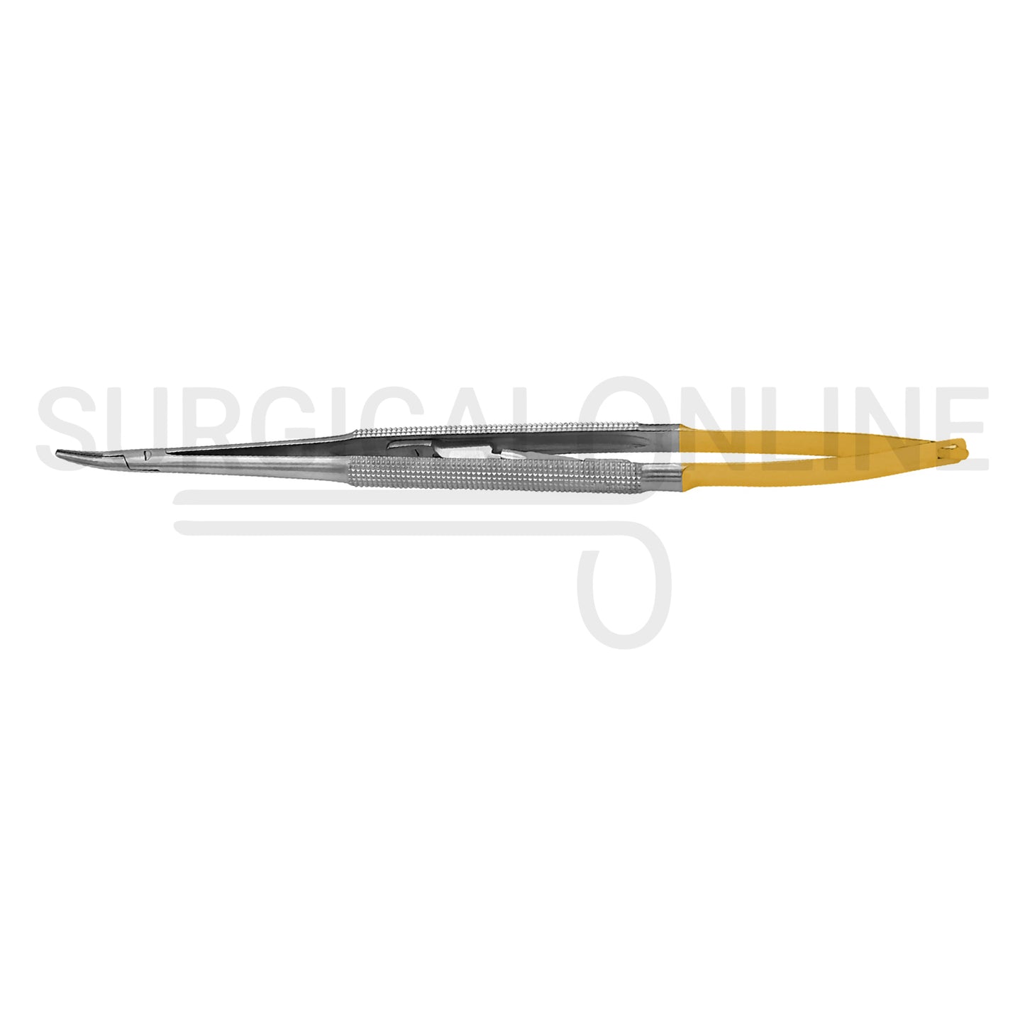 TC Castroviejo Needle Holder 5.5″ Curved With Lock
