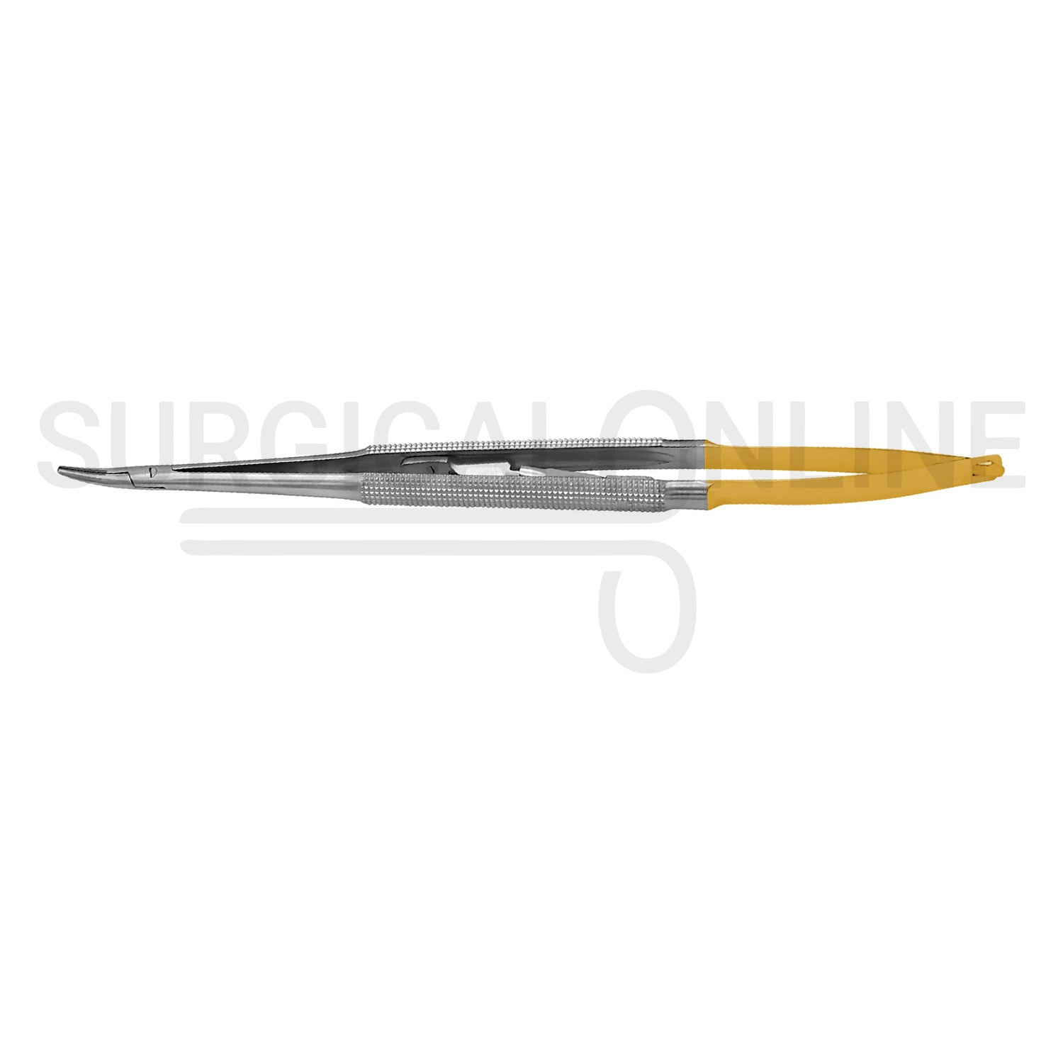 TC Castroviejo Needle Holder 5.5″ Curved With Lock