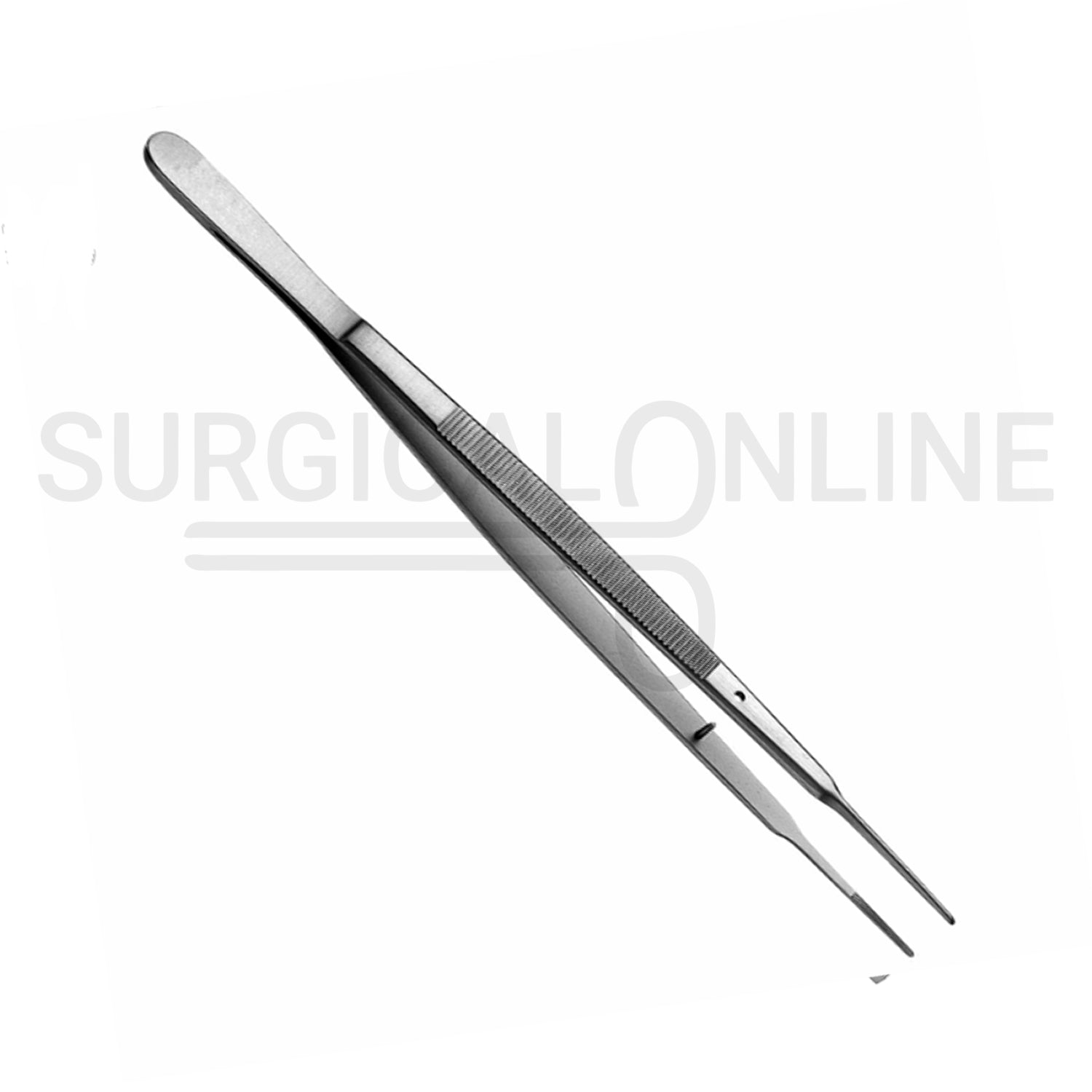 Gerald Dressing Forceps Serrated Tips 7.00"