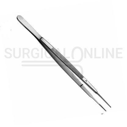 Gerald Dressing Forceps Serrated Tips 7.00"
