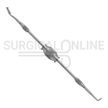Manual Crown Remover 7.5″ Double Ended With 3 Attachment Tips Set