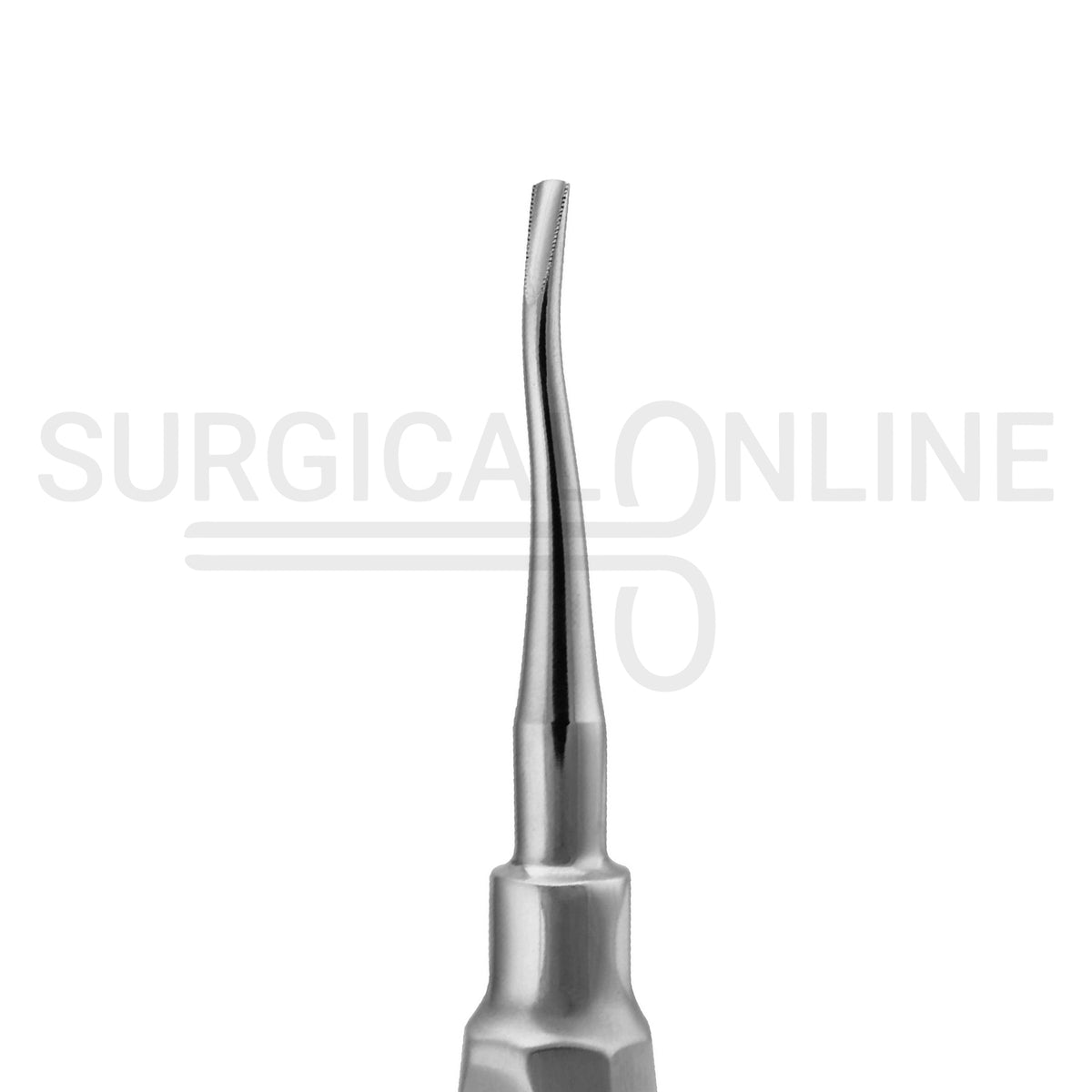 Root Elevator #77R 6″ Serrated Tip End