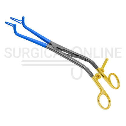 Kogan Non-Conductive Endocervical Speculum 9.5″ Blue Coated