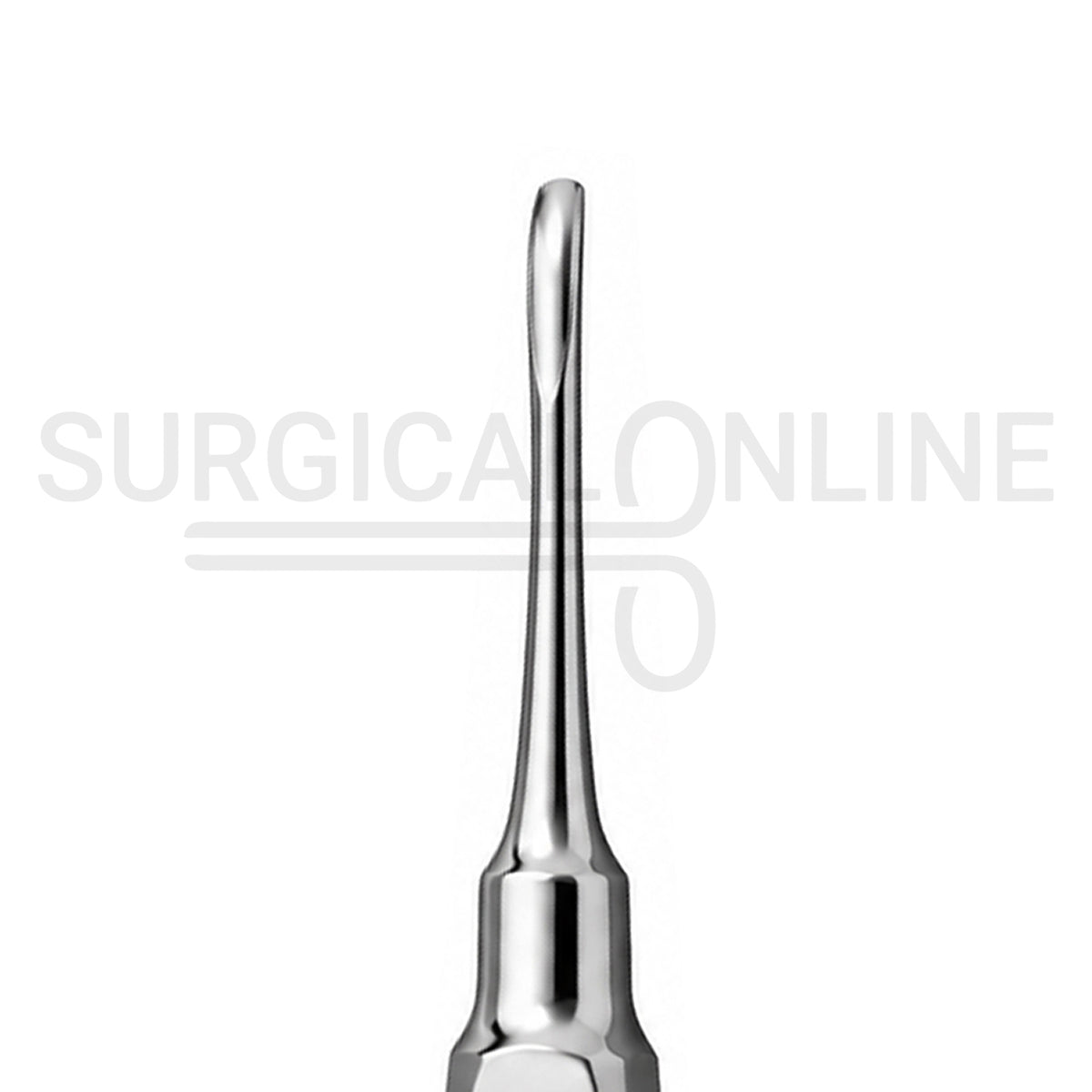 Dental Elevator #3 Slightly Curved Sharp Tip 6″ Standard Handle