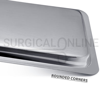 Flat Mayo Tray 14″ × 10″ for Sterile Instruments