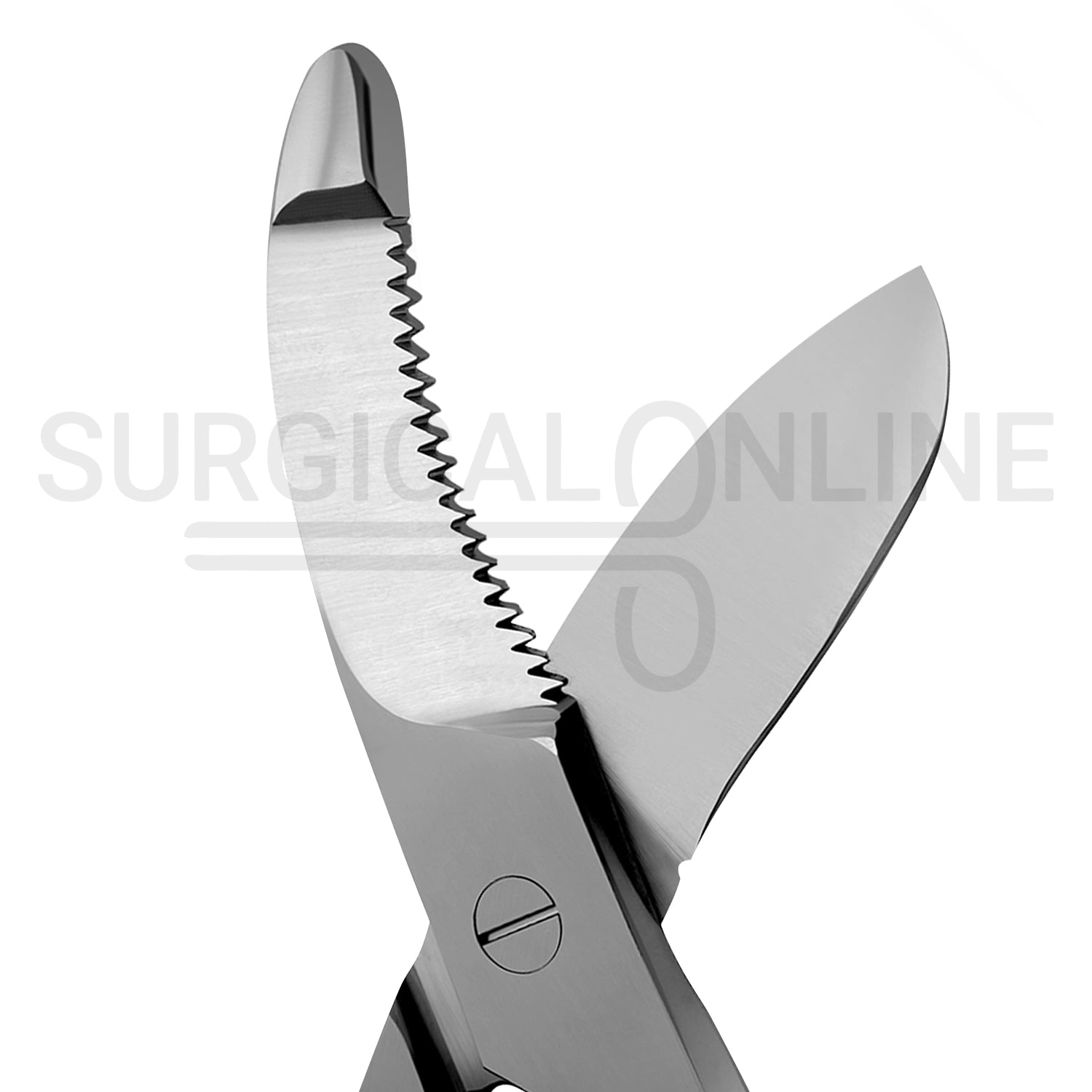 Bruns Plaster Shears 9.50″ Serrated Blade Cast Cutting Scissors