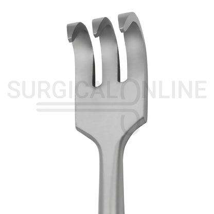 Volkman Retractor 8.50" Sharp 3 Prong
