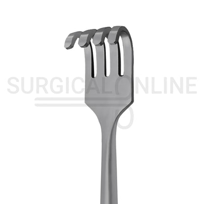 Volkman Retractor 8.50" Blunt 4 Prong