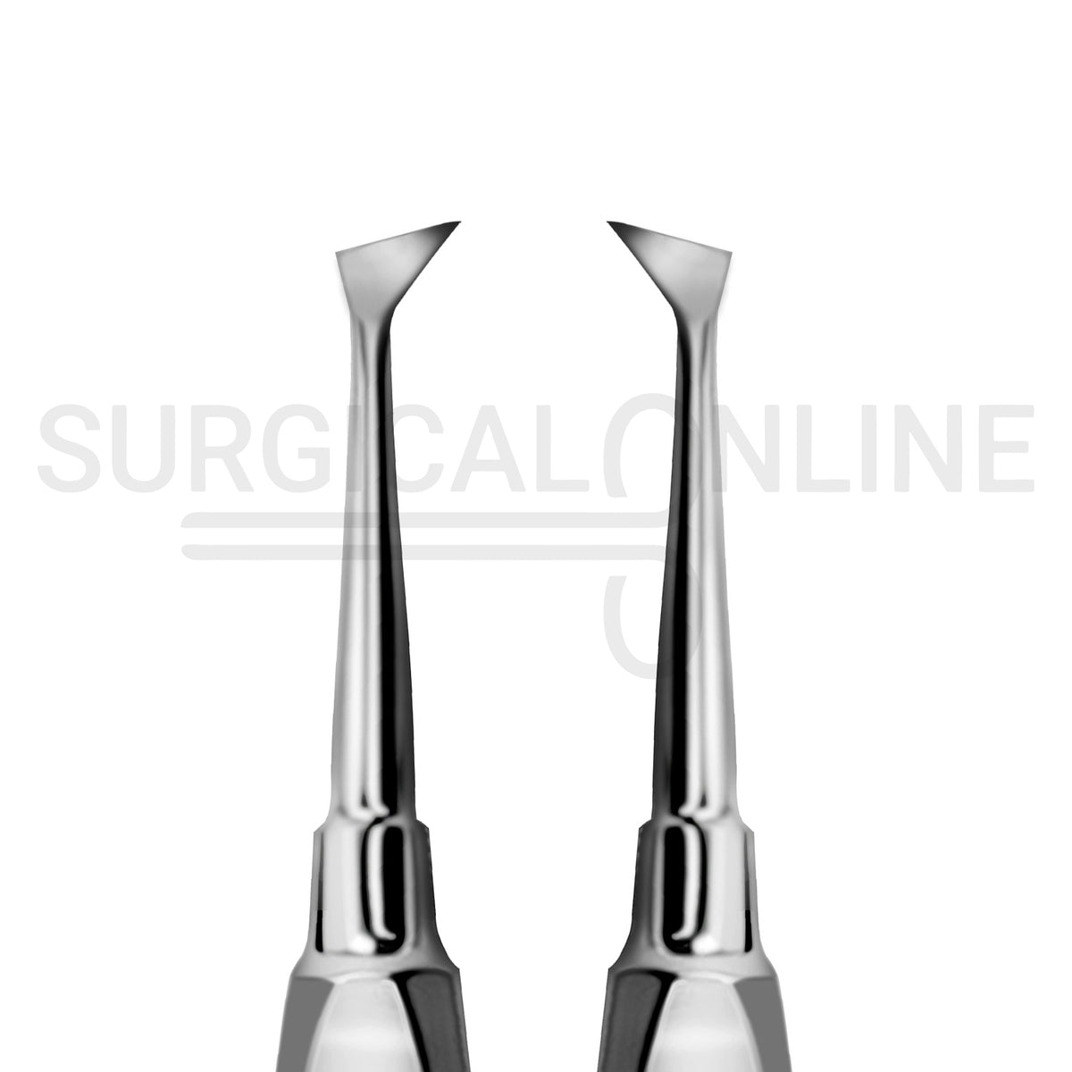 2 Pcs Cryer Root Elevator #25 Left & #26 Right Angled 6″ Set