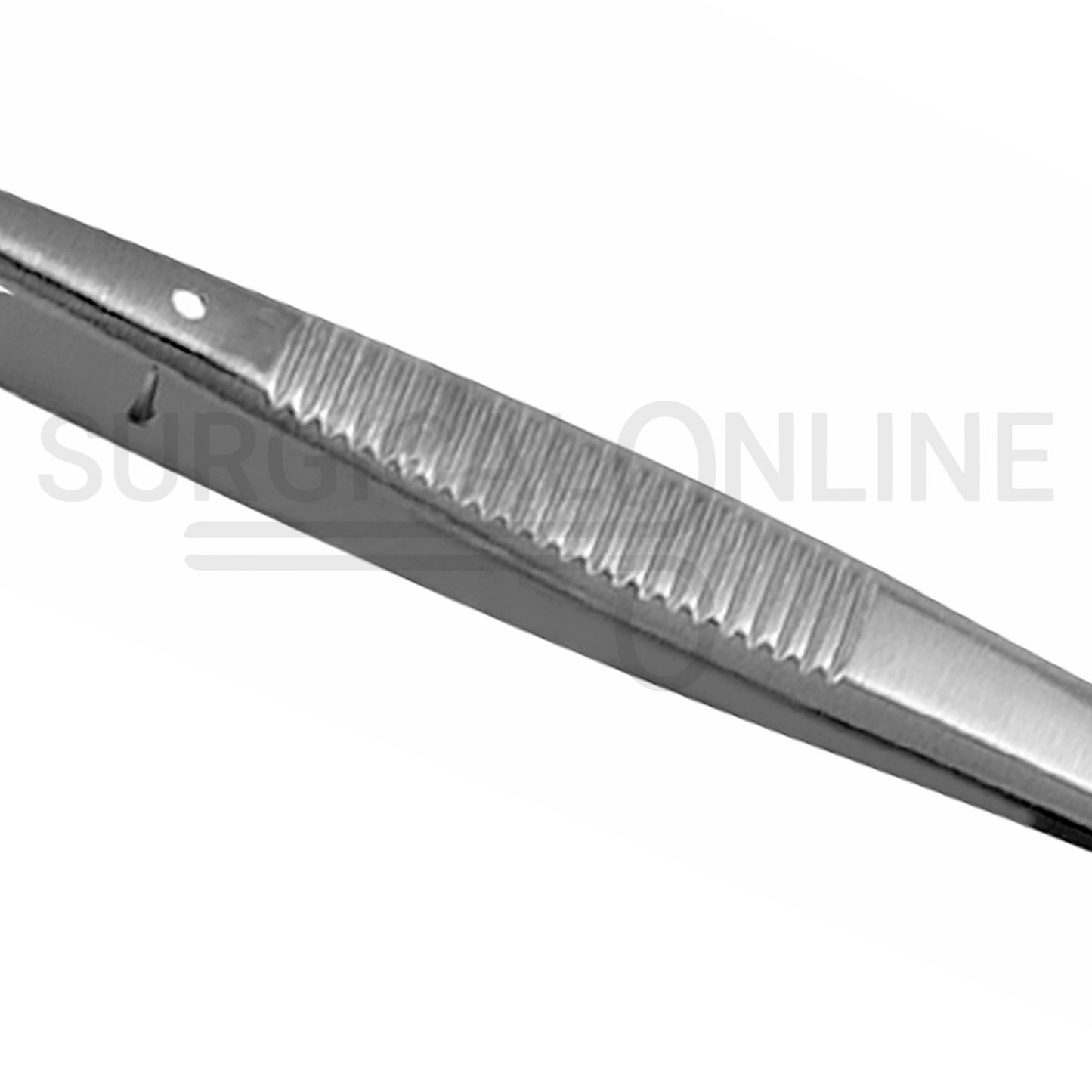 Splinter Forceps 3.50" Fine Point Curved Serrated Tips
