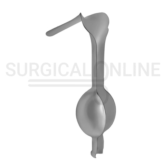 Auvard Weighted Vaginal Speculum 9" 3Lbs (1363 G), Slightly Angled 75°